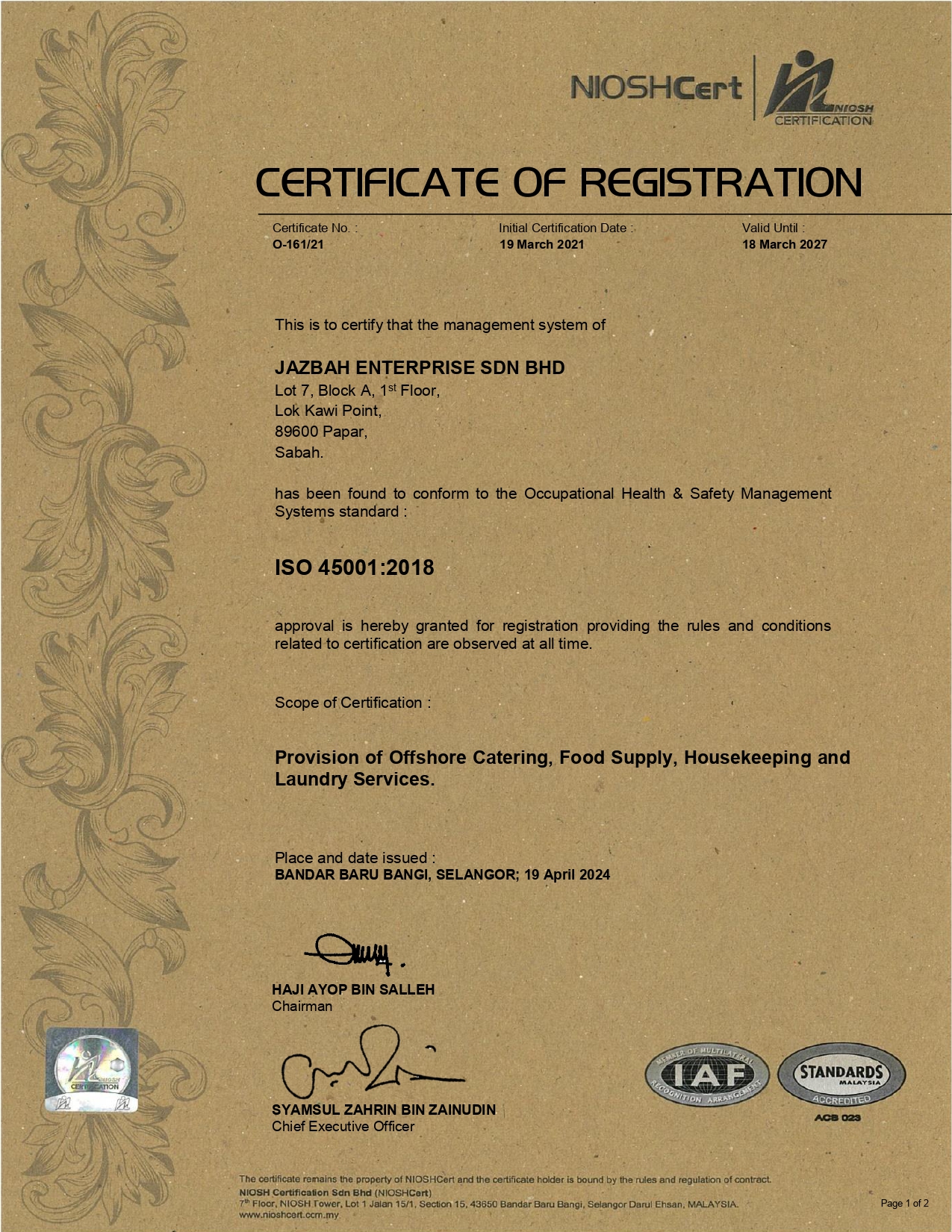 Award 2